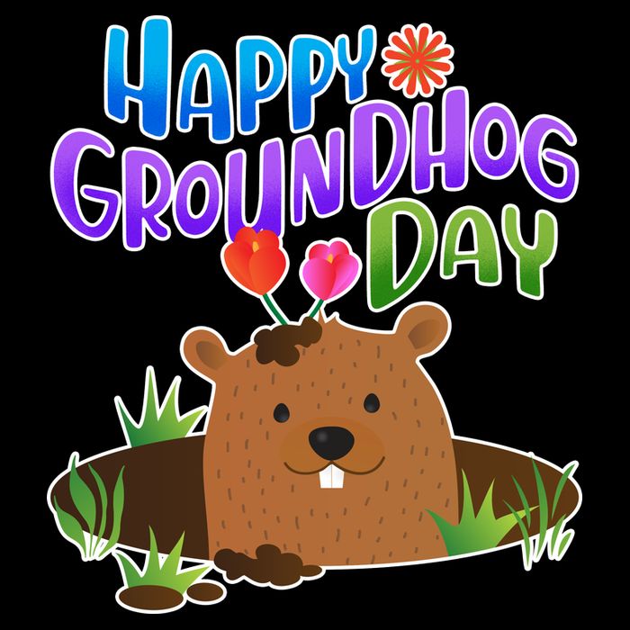 Happy Groundhog Day Backpack