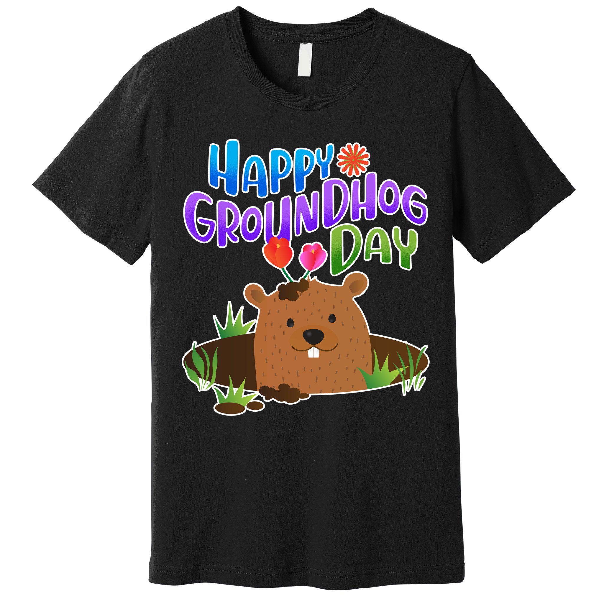 Happy Groundhog Day Premium T-Shirt