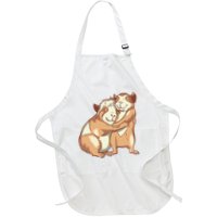 Happy Guinea Pigs Hugging Apron