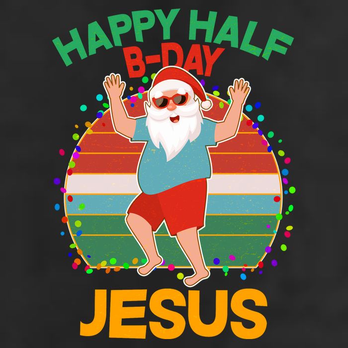 Happy Half B-Day Jesus Christmas In July 11oz C Handle Ceramic Mug
