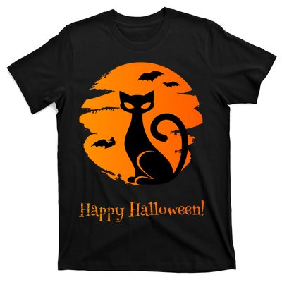 Happy Halloween Cat T-Shirt