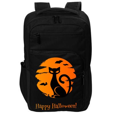 Happy Halloween Cat Impact Tech Backpack