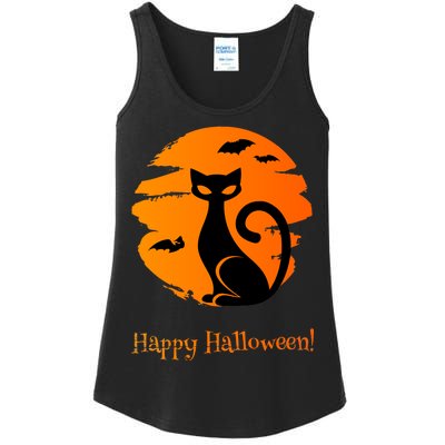 Happy Halloween Cat Ladies Essential Tank