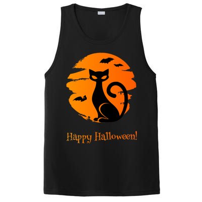 Happy Halloween Cat PosiCharge Competitor Tank