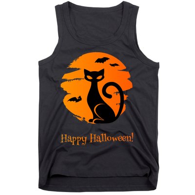 Happy Halloween Cat Tank Top