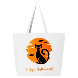 Happy Halloween Cat 25L Jumbo Tote