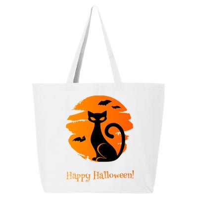 Happy Halloween Cat 25L Jumbo Tote