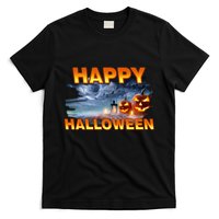 Happy Halloween Creepy Pumpkin Show T-Shirt