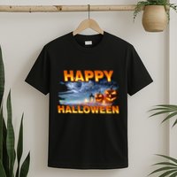 Happy Halloween Creepy Pumpkin Show T-Shirt