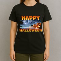 Happy Halloween Creepy Pumpkin Show T-Shirt