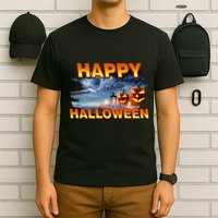 Happy Halloween Creepy Pumpkin Show T-Shirt