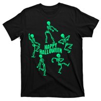 Happy Halloween Dancing Skeletons T-Shirt