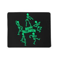 Happy Halloween Dancing Skeletons Mousepad