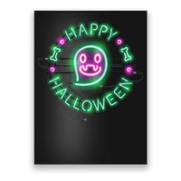 Happy Halloween Neon Sign Poster