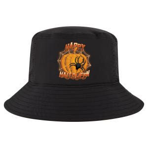 Happy Halloween Spiderweb Pumpkin Cool Comfort Performance Bucket Hat