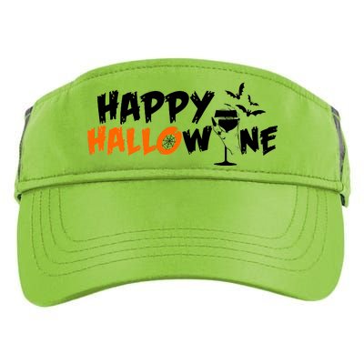 Happy Hallowine Funny Halloween Adult Drive Performance Visor