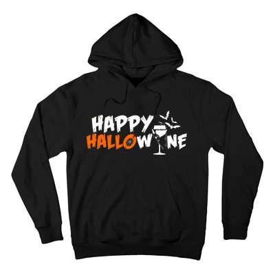 Happy Hallowine Funny Halloween Hoodie