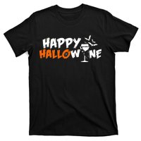 Happy Hallowine Funny Halloween T-Shirt