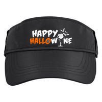 Happy Hallowine Funny Halloween Adult Drive Performance Visor