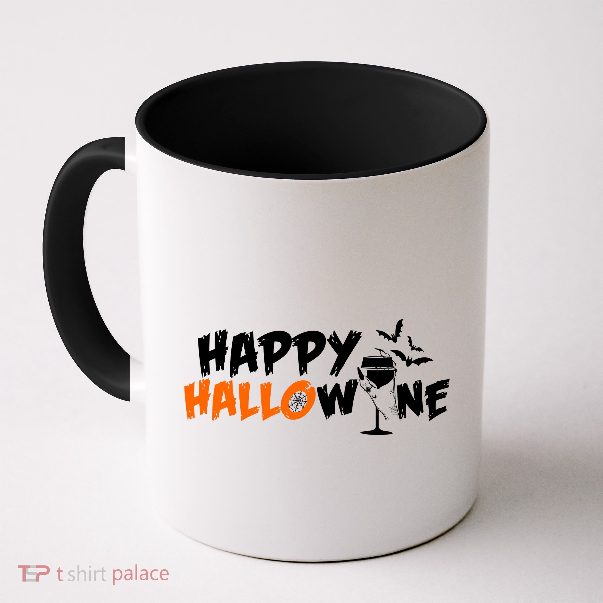 Happy Hallowine Funny Halloween Mug