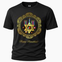 Happy Hanukkah Cooling Performance Crew T-Shirt