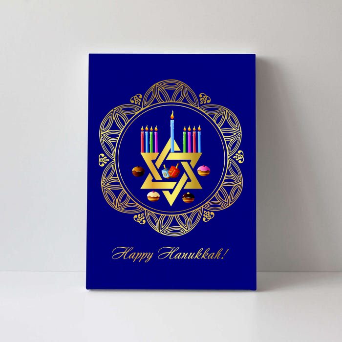 Happy Hanukkah Canvas