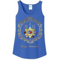 Happy Hanukkah Ladies Essential Tank