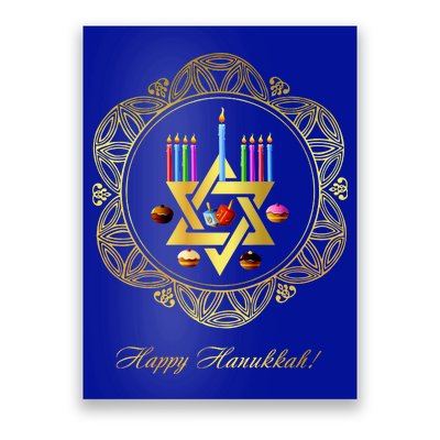 Happy Hanukkah Poster