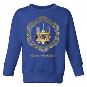 Happy Hanukkah Toddler Sweatshirt