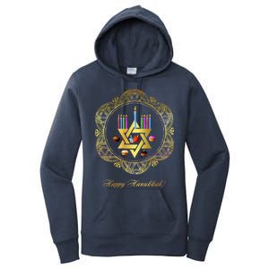 Happy Hanukkah Women's Pullover Hoodie