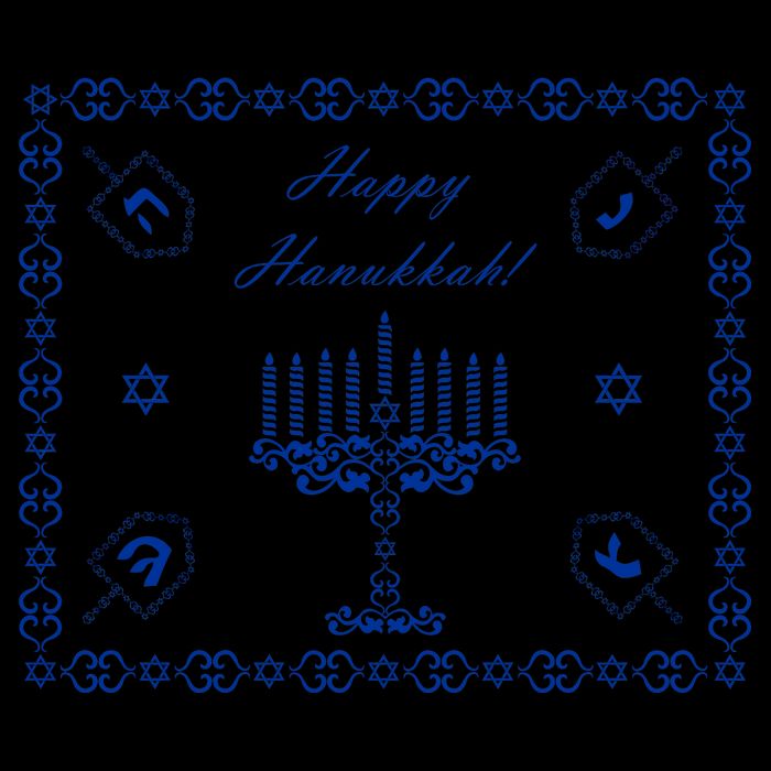 Happy Hanukkah Dreidel Jewish Star of David Mug