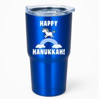 Happy Hanukkah Magic Unicorn Tumbler