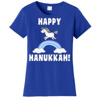 Happy Hanukkah Magic Unicorn Women's T-Shirt