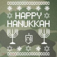Happy Hanukkah Ugly Legacy Tie Dye Trucker Hat