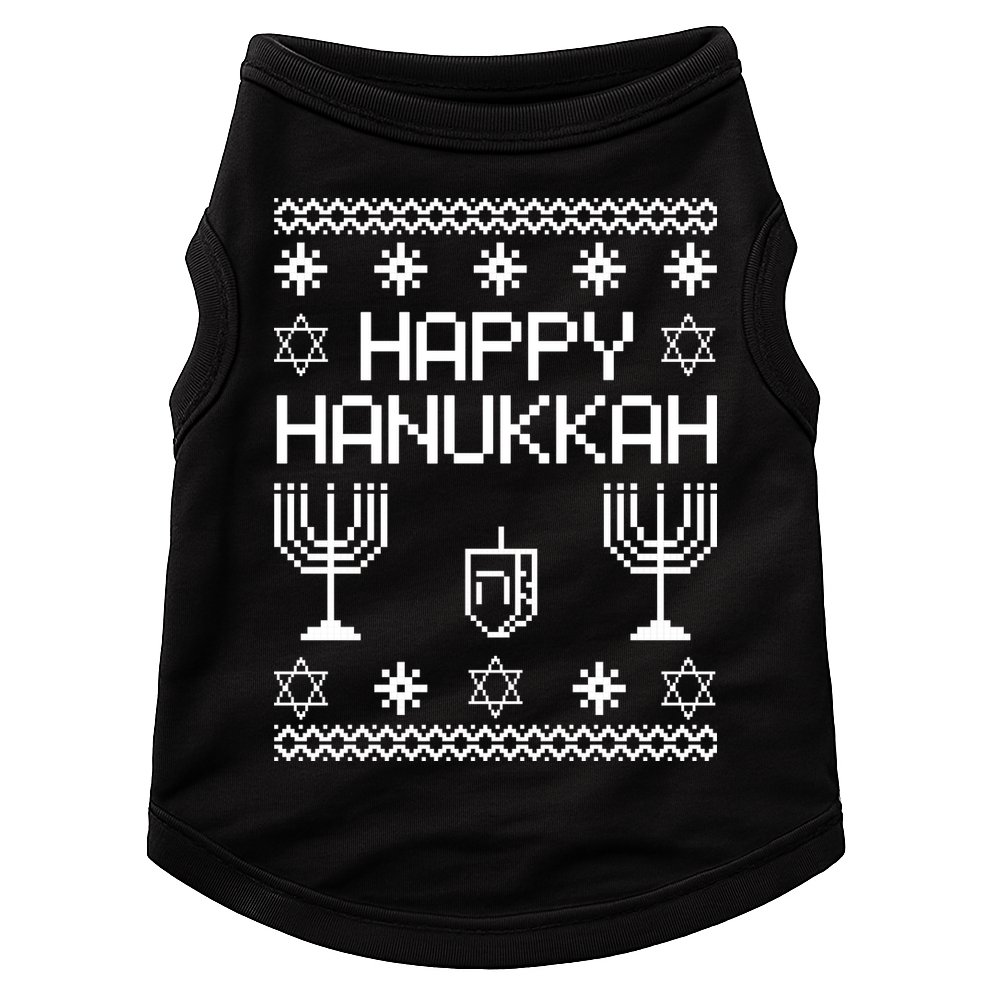 Happy Hanukkah Ugly Doggie Tank