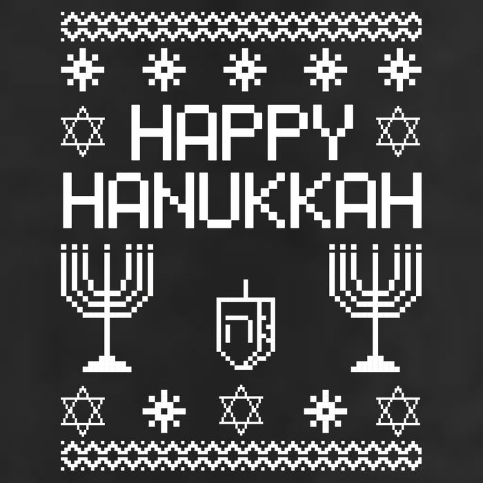 Happy Hanukkah Ugly Golf Towel
