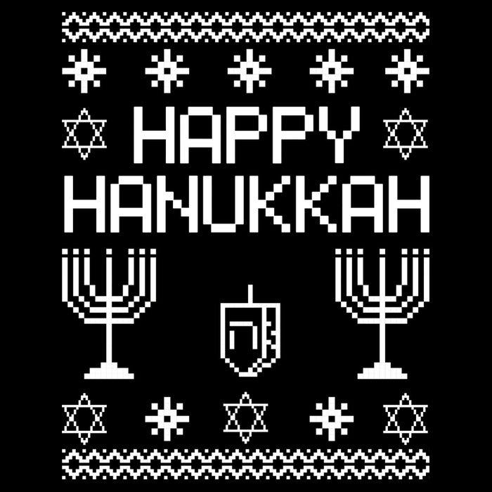 Happy Hanukkah Ugly Crop Top