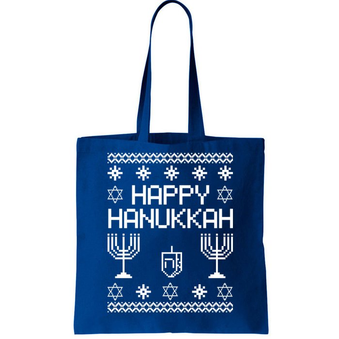 Happy Hanukkah Ugly Tote Bag