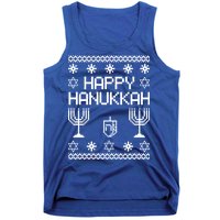 Happy Hanukkah Ugly Tank Top