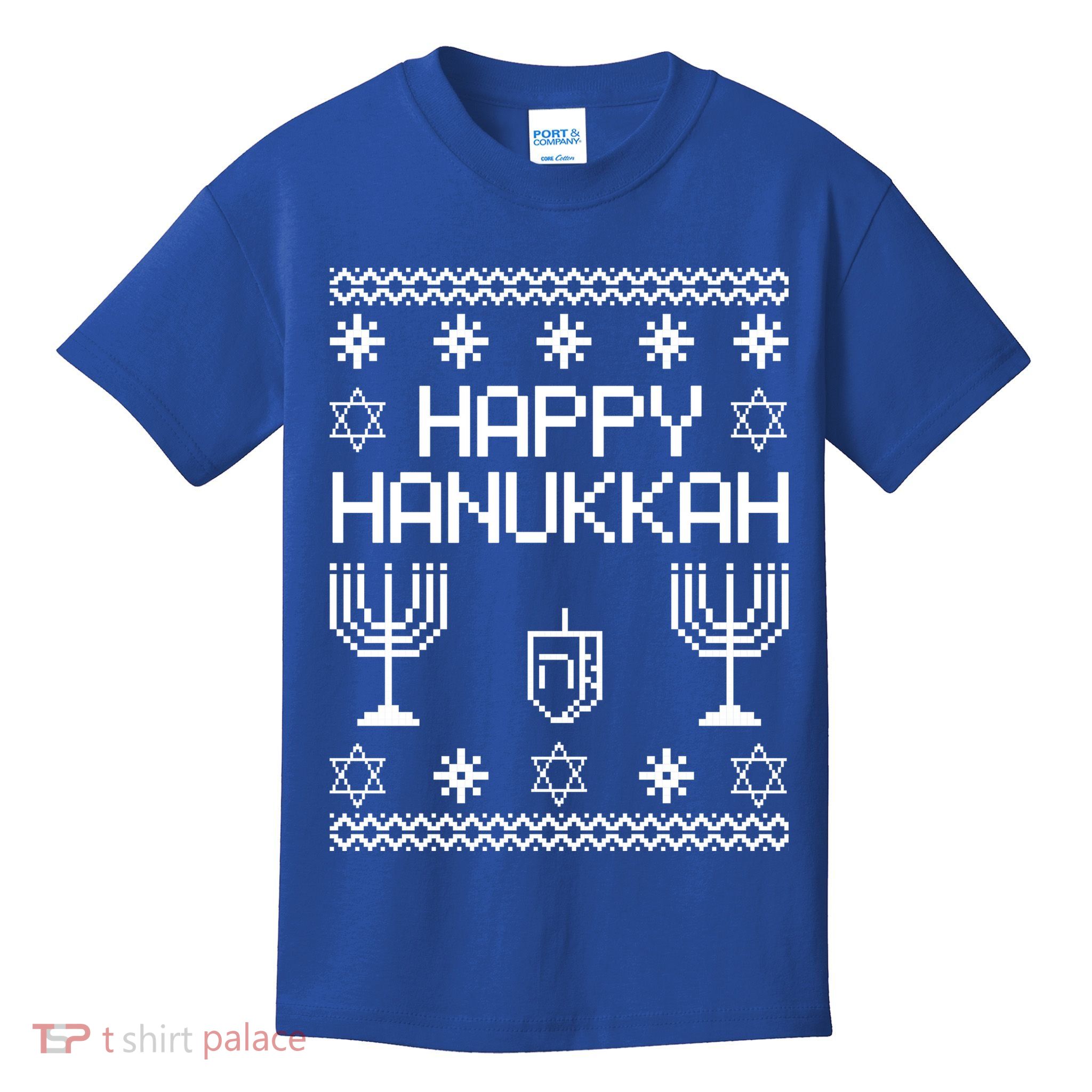 Happy Hanukkah Ugly Kids T-Shirt