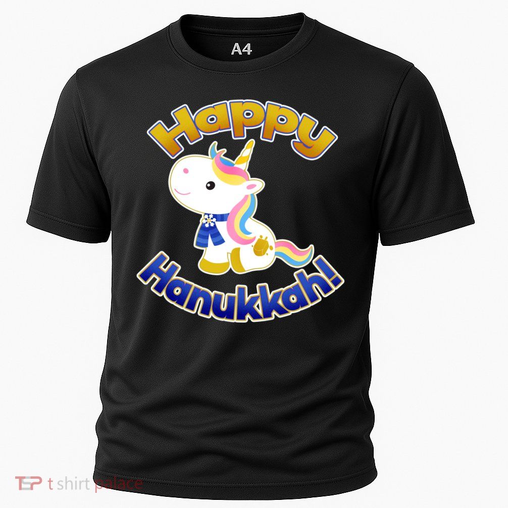 Happy Hanukkah Unicorn Performance Shirt