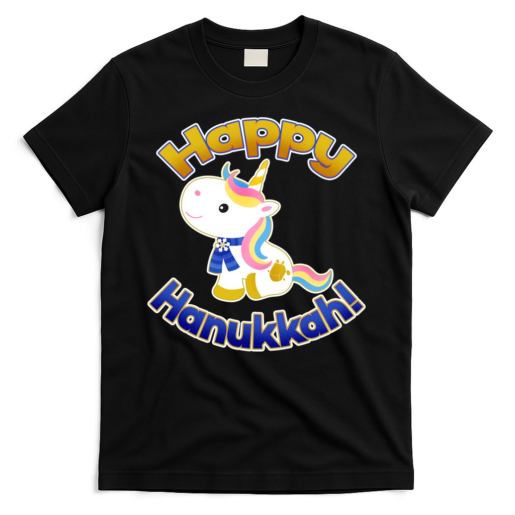 Happy Hanukkah Unicorn T-Shirt