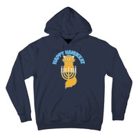 Happy Hanukkat Hanukkah Jewish Cat Hoodie