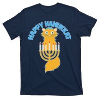 Happy Hanukkat Hanukkah Jewish Cat T-Shirt