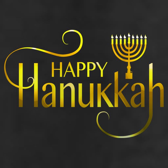 Happy Haunkkah Menorah Logo Trucker Hat
