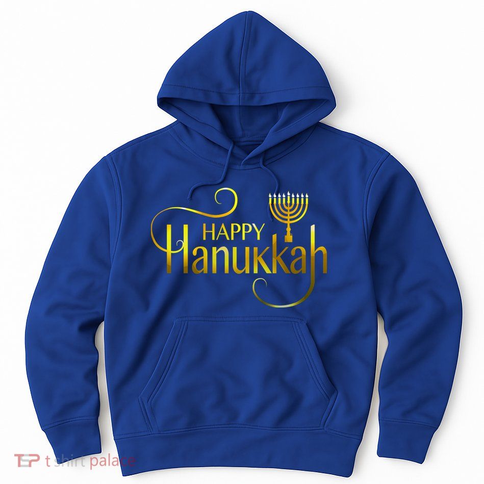 Happy Haunkkah Menorah Logo Hoodie