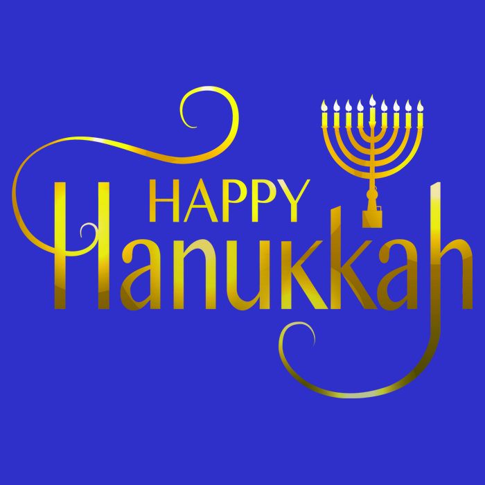 Happy Haunkkah Menorah Logo 16 in Basic Backpack