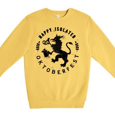 Happy Isolated Oktoberfest Premium Crewneck Sweatshirt