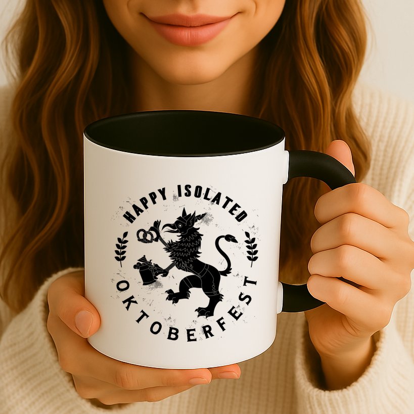 Happy Isolated Oktoberfest Mug