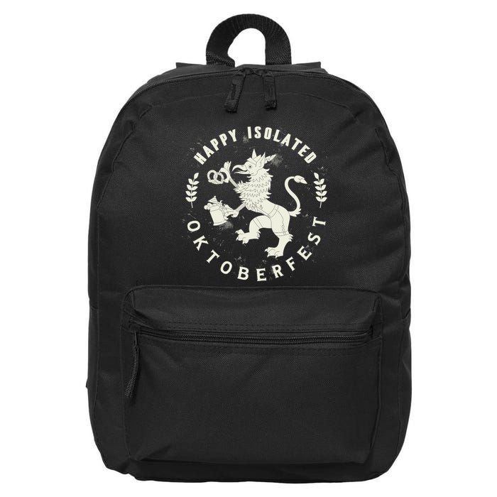 Happy Isolated Oktoberfest 16 in Basic Backpack
